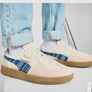 Puma Palermo Quaint Craft Cream Sneakers